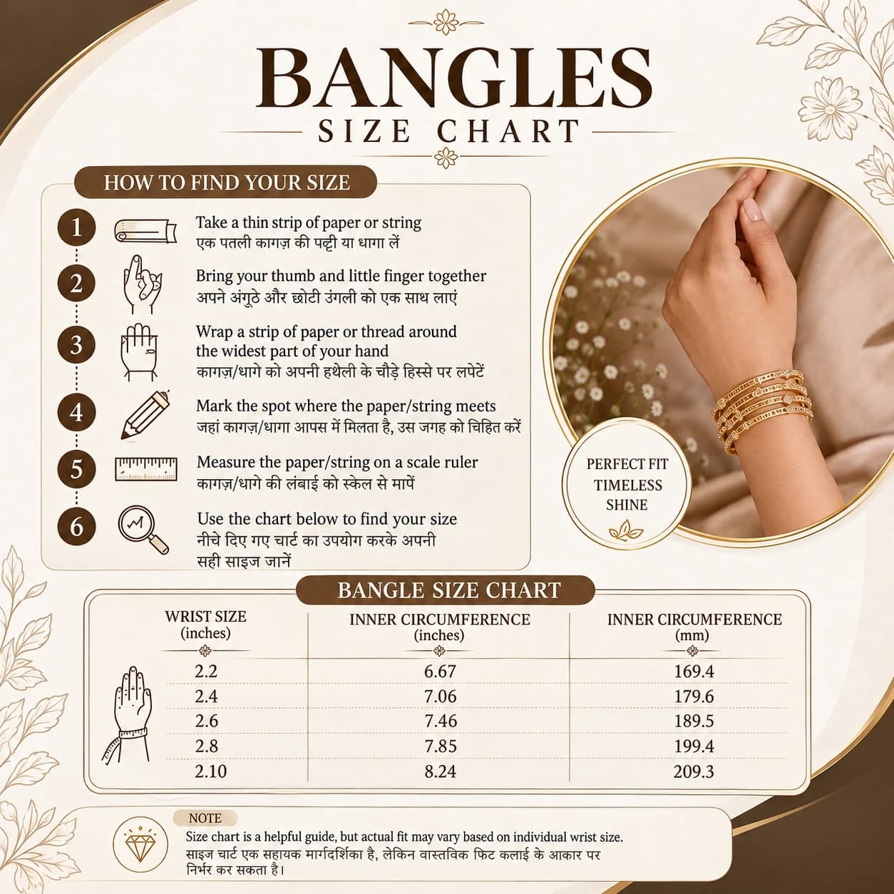 Traditional Gold Plated Designer Bangles Set for Women - photo 6