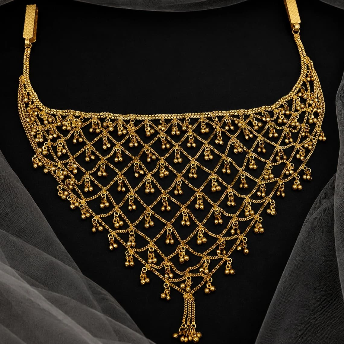 Sunehri Jaal Motif Necklace