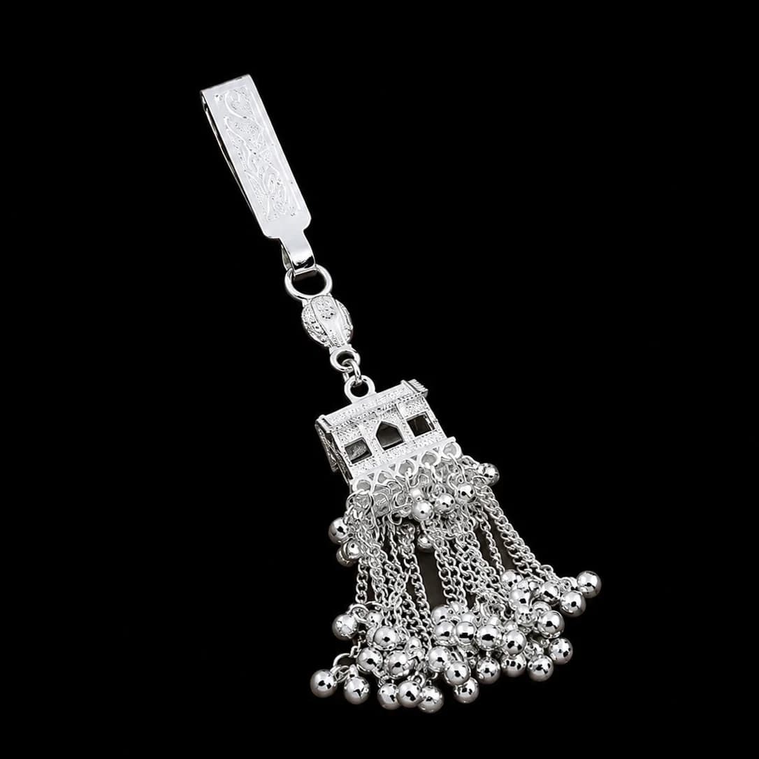 Silver Cascade Chain Juda Hair Ornament