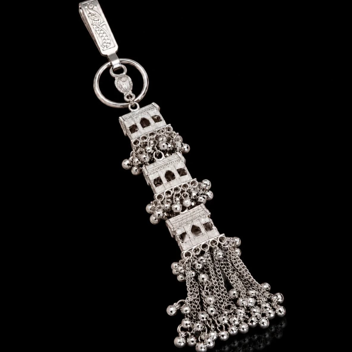 Heritage Cascade Charm Silver Keychain - photo 2
