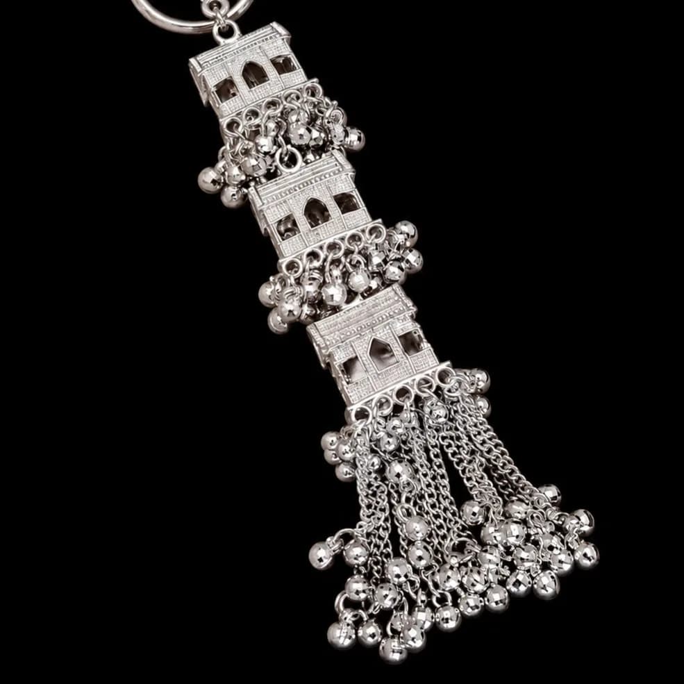 Heritage Cascade Charm Silver Keychain - photo 3
