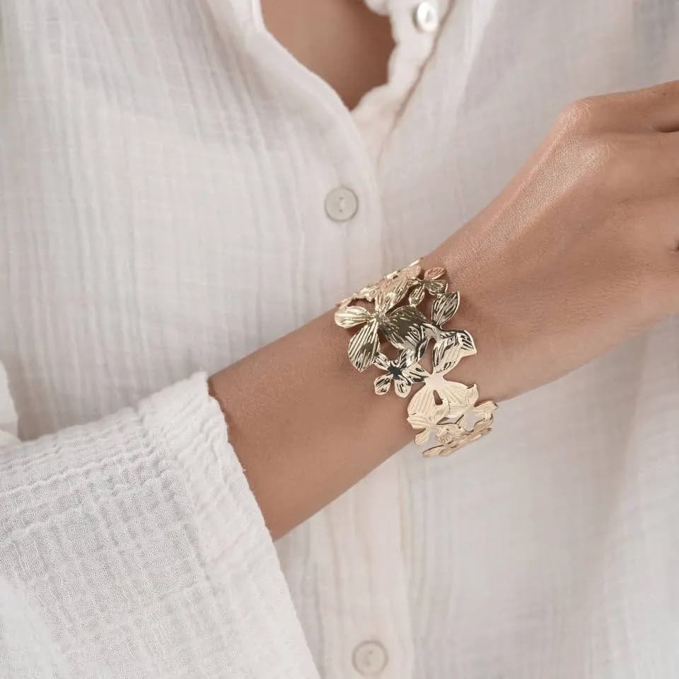 Bloomelle Floral Luxe Anti-Tarnish Bracelet